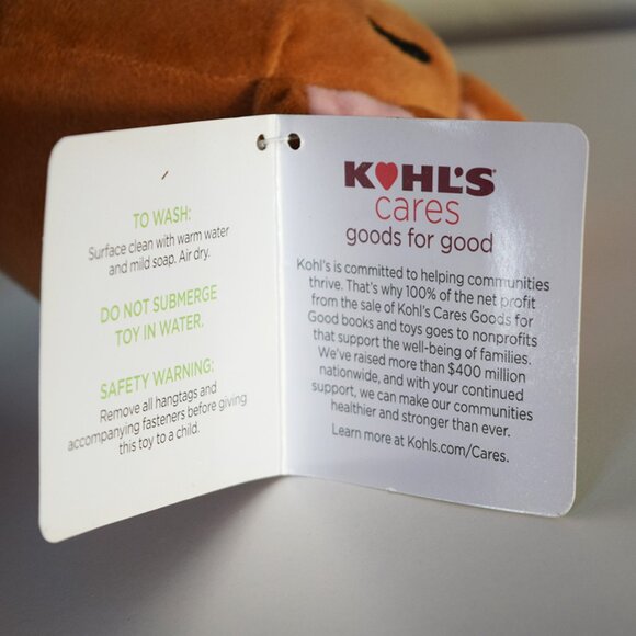 Kohl's Cares Scooby-Doo Plush Puppy Dog 9" - Picture 8 of 8